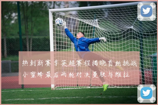 热刺新赛季英超赛程揭晓首轮挑战小蜜蜂最后两轮对决曼联与维拉